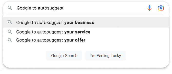 Search box with auto suggest 